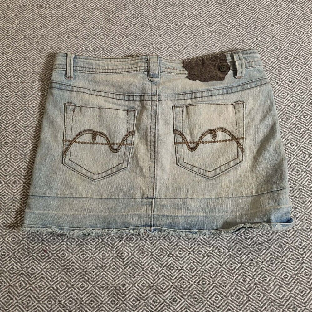Y2k Industrial Cotton Denim Skirt — Size 5